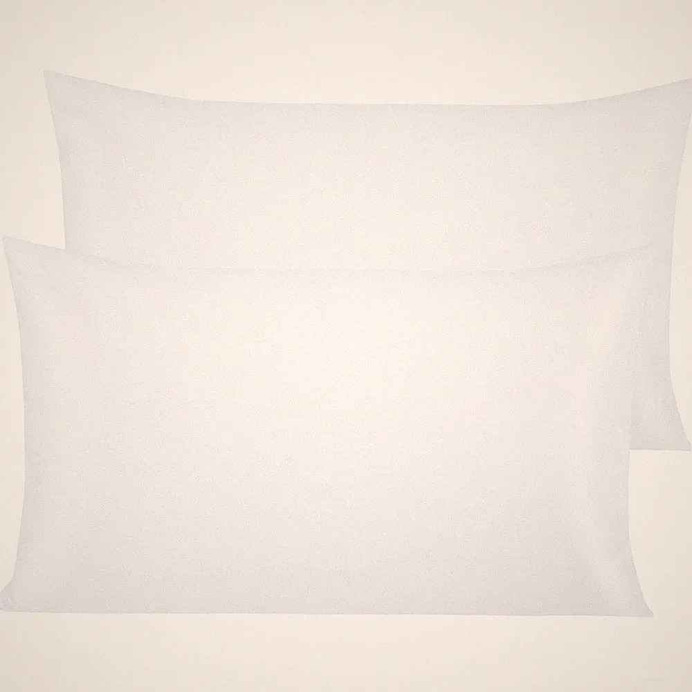 Egyptian Cotton King Pillowcases - Set of 2, 500 Thread Count Cotton Pillowcases