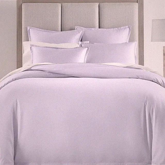 Sky 500 Thread Count Pima Cotton 5 PIECE KING Duvet Cover & Shams Set ORCHID